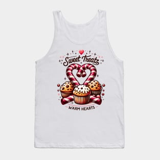 Sweet Treats Vintage Christmas Muffins Baking Tank Top